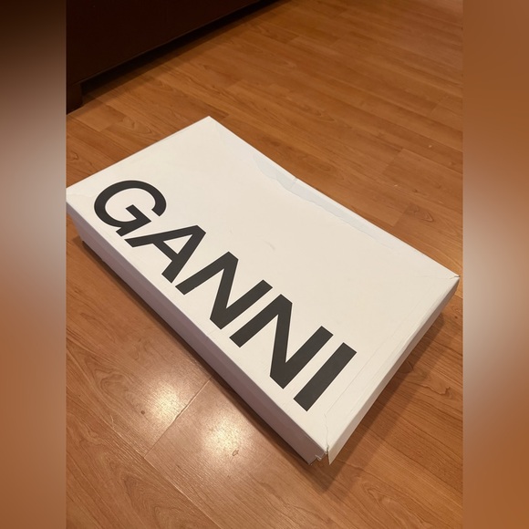 Ganni Black Cleated Tall Chelsea Boots - Picture 10 of 14